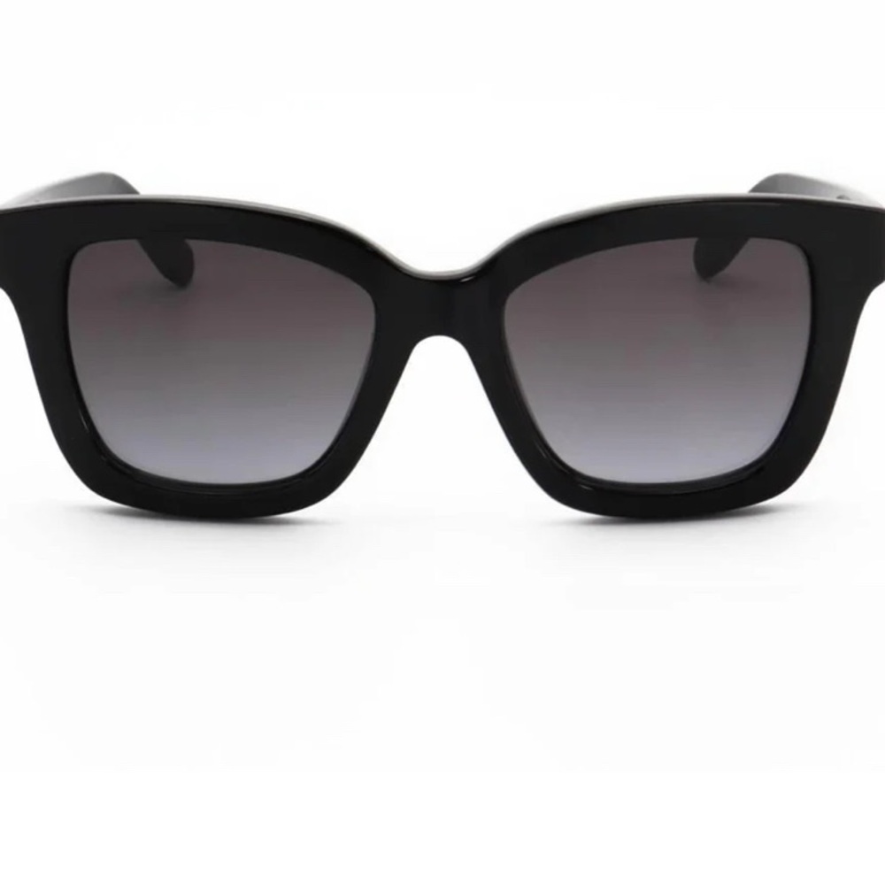 Salvatore Ferragamo Glossy Black Sunglasses (BRAND NEW/Never worn)